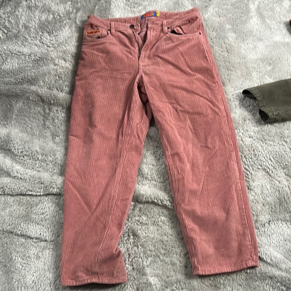 Empyre Pants Empyre Mens Size 3 Pink Courduroy Pants Poshmark